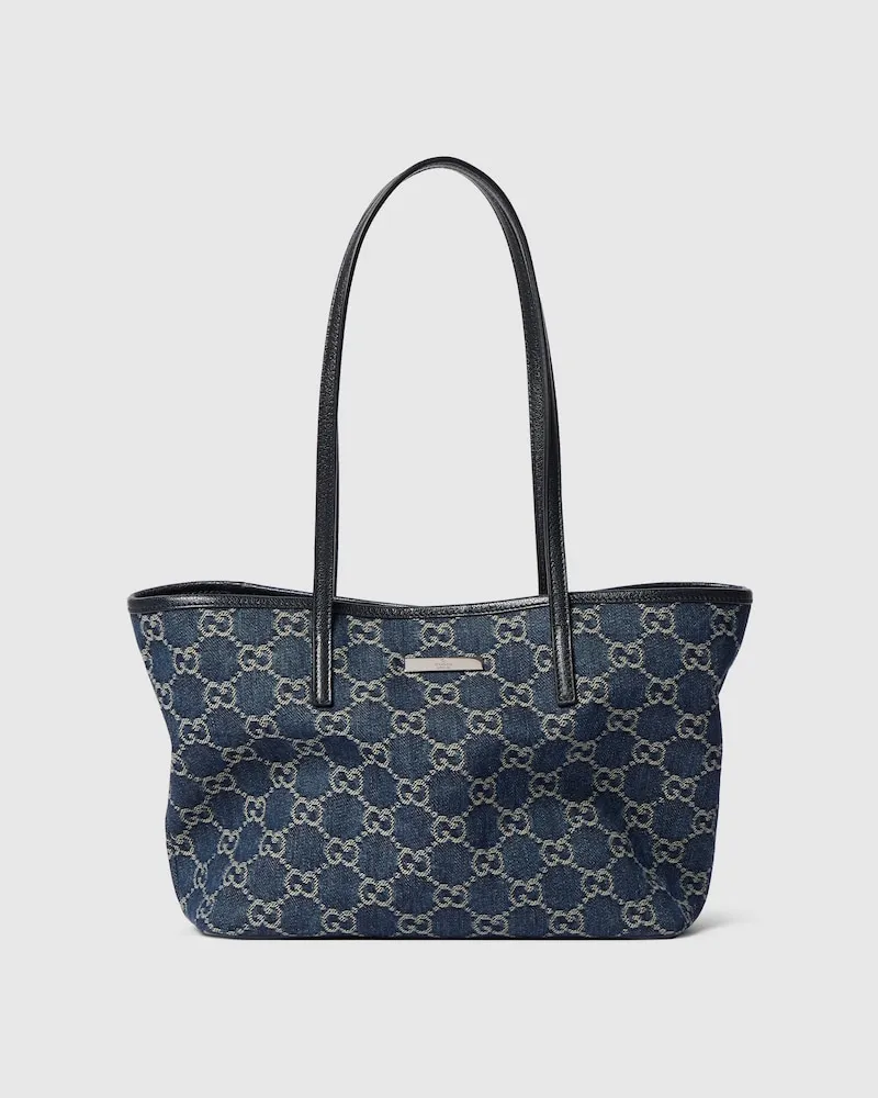 Gucci Kleiner Tribeca Shopper Blau