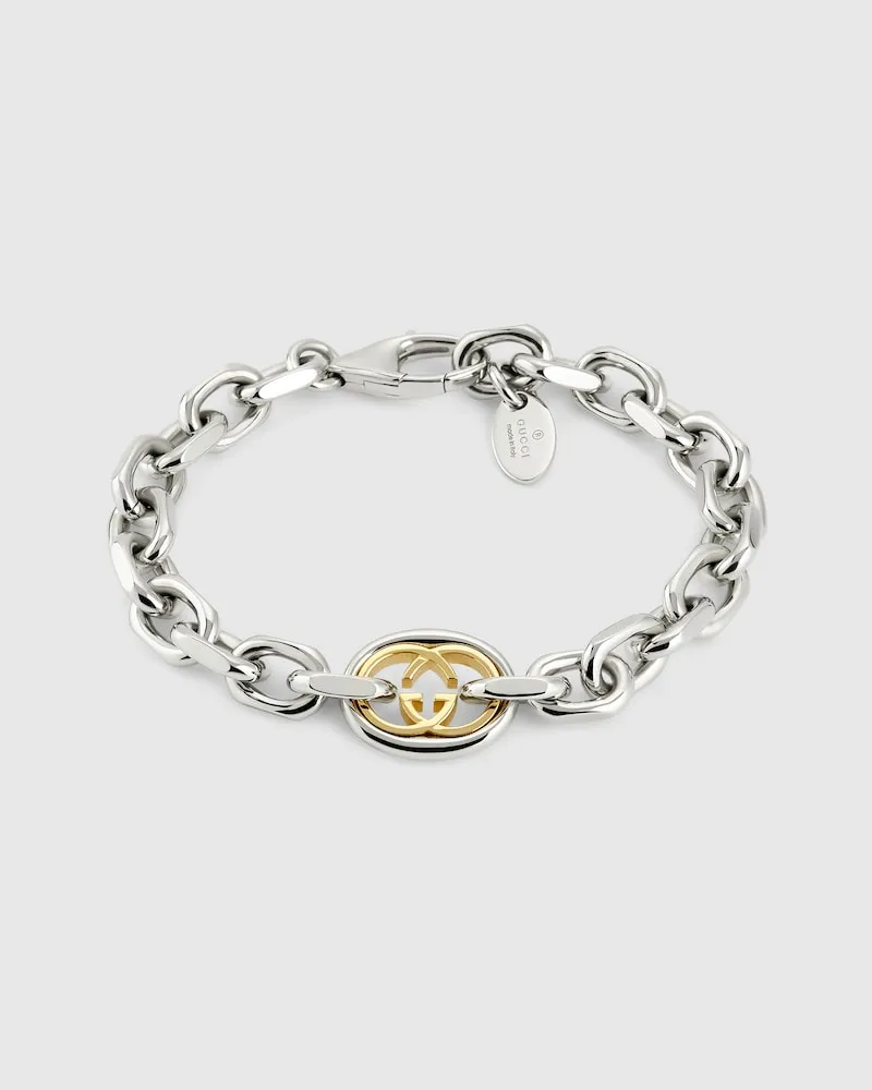 Gucci Interlocking Kettenarmband, Größe Undefined