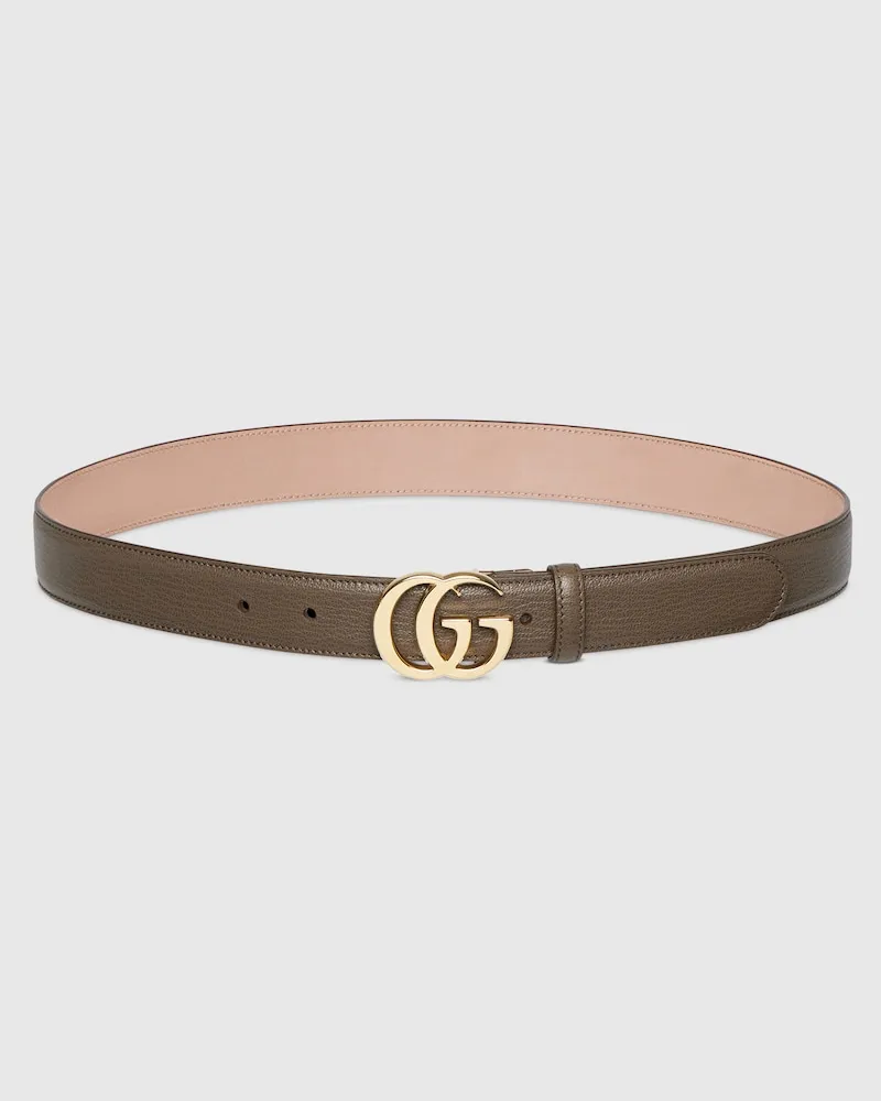 Gucci GG Marmont Gürtel Braun