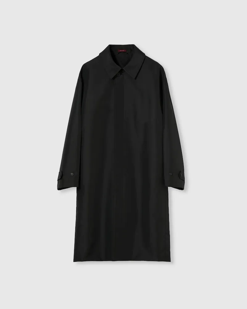 Gucci Mantel aus Technischem Popeline, Größe Schwarz