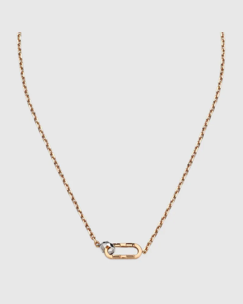 Gucci Link to Love Gliederhalskette 18 Karat Undefined
