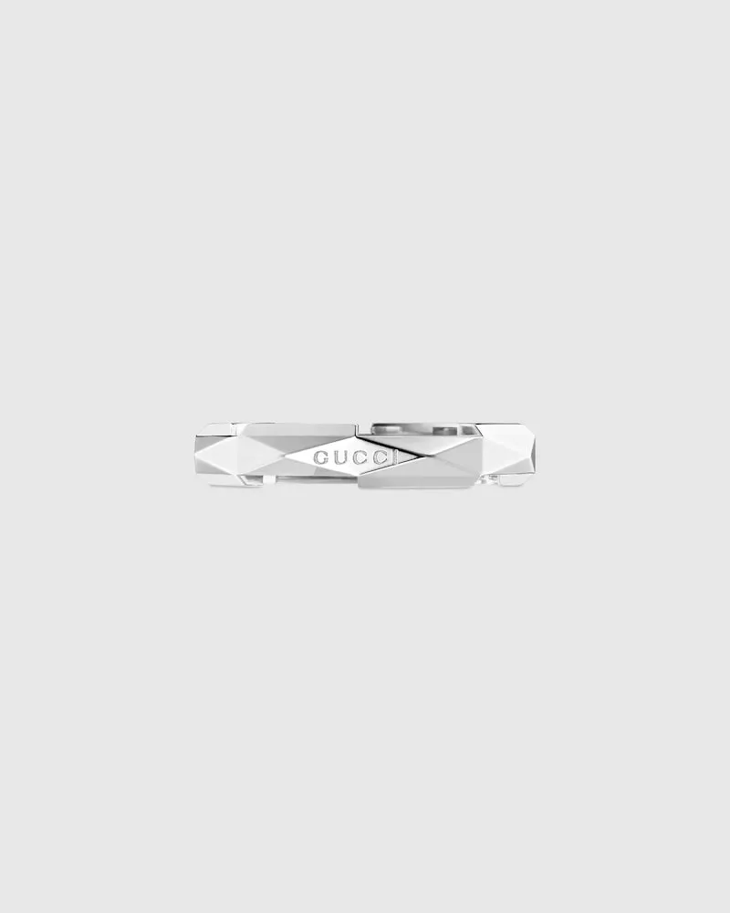Gucci Link To Love Ring Nieten 18k Gold Undefined