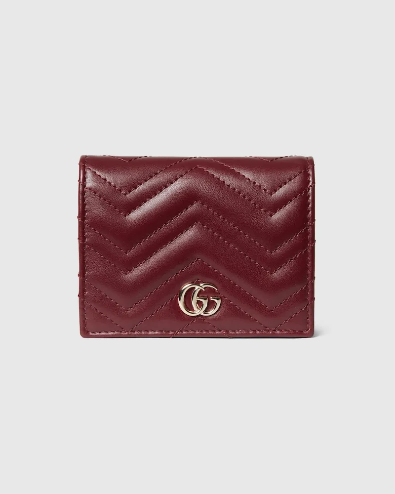 Gucci Kleine GG Marmont Brieftasche Rot