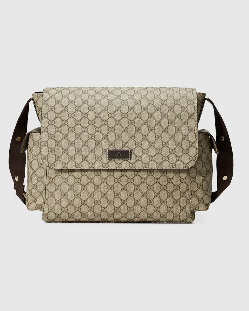 Gucci Große Wickeltasche Beige