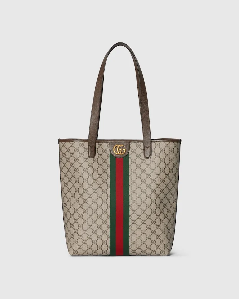 Gucci Mittelgroßer Ophidia Shopper Beige