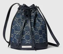 Mini Bucket Bag mit Plakette