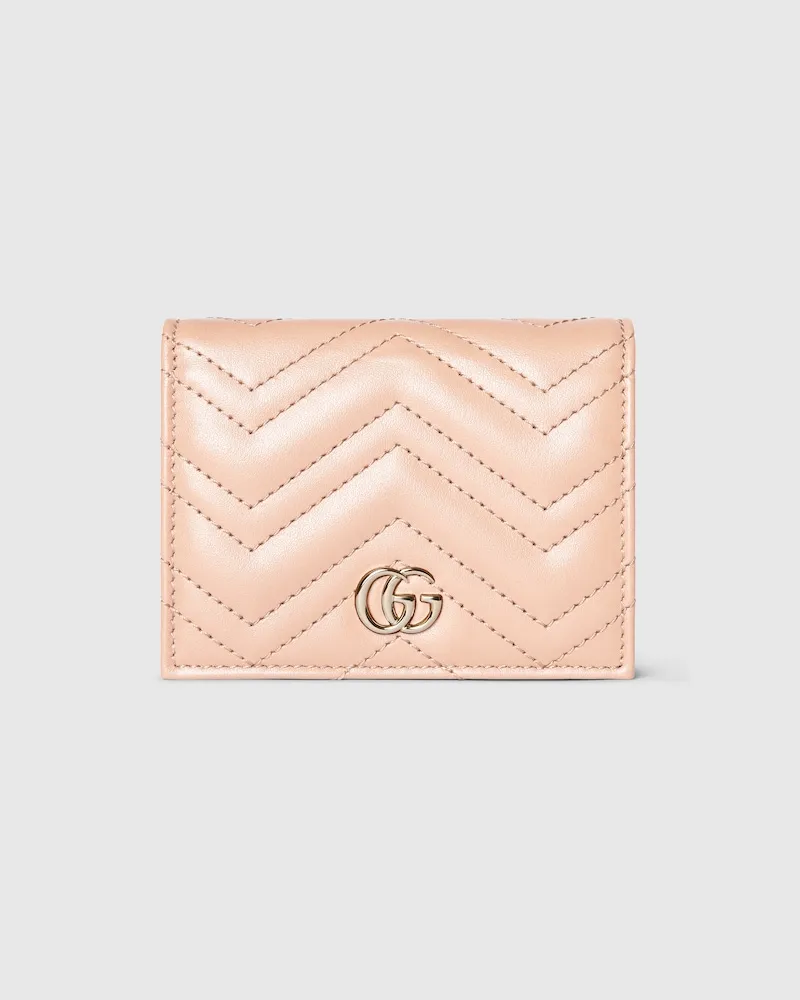 Gucci Kleine GG Marmont Brieftasche Pink