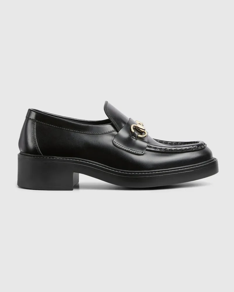 Gucci Horsebit Damenloafer, Größe Schwarz