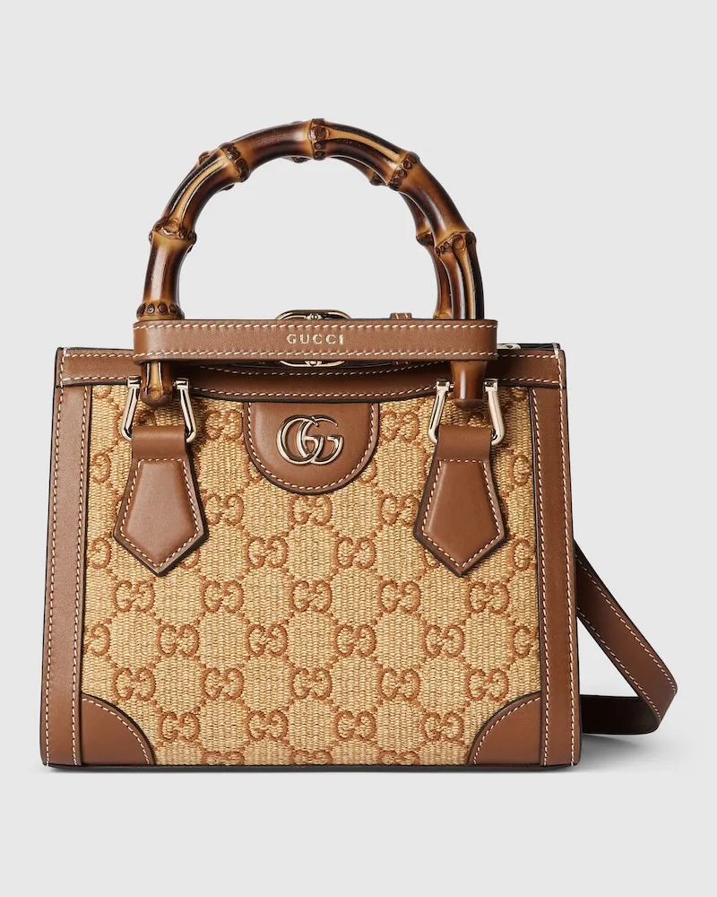 Gucci Kleiner Diana Shopper Beige