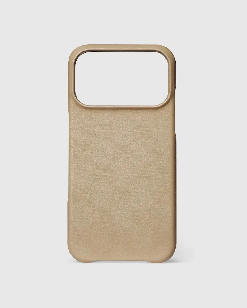 Gucci Hülle für IPhone 17 Pro Max Beige