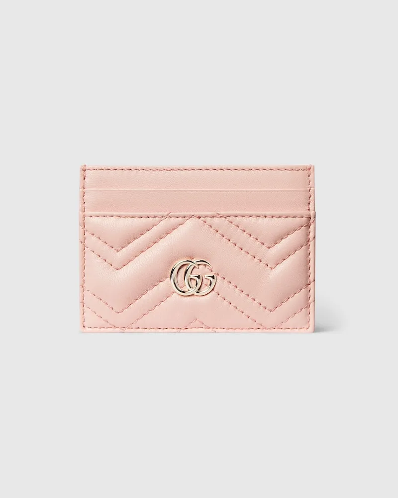 Gucci Kartenetui GG Marmont Pink