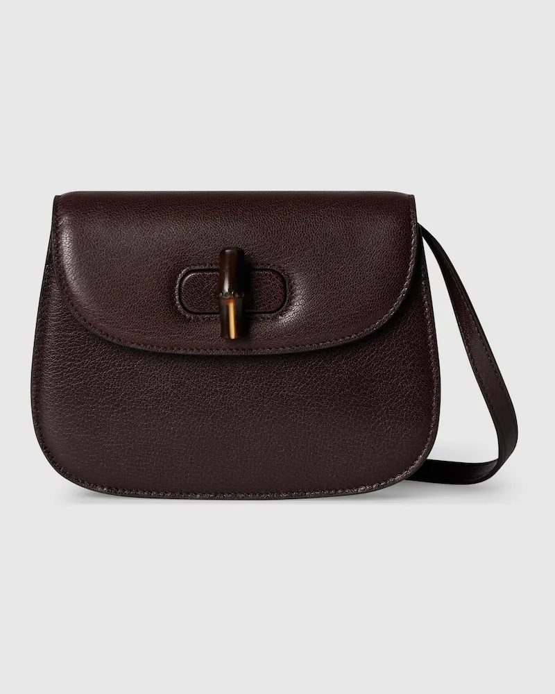 Gucci Mini Sac Avec Bambou Marron