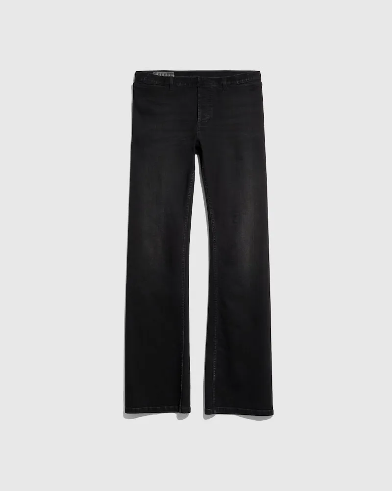 Gucci Hose aus Stretch-Baumwolle Und Denim, Größe Schwarz