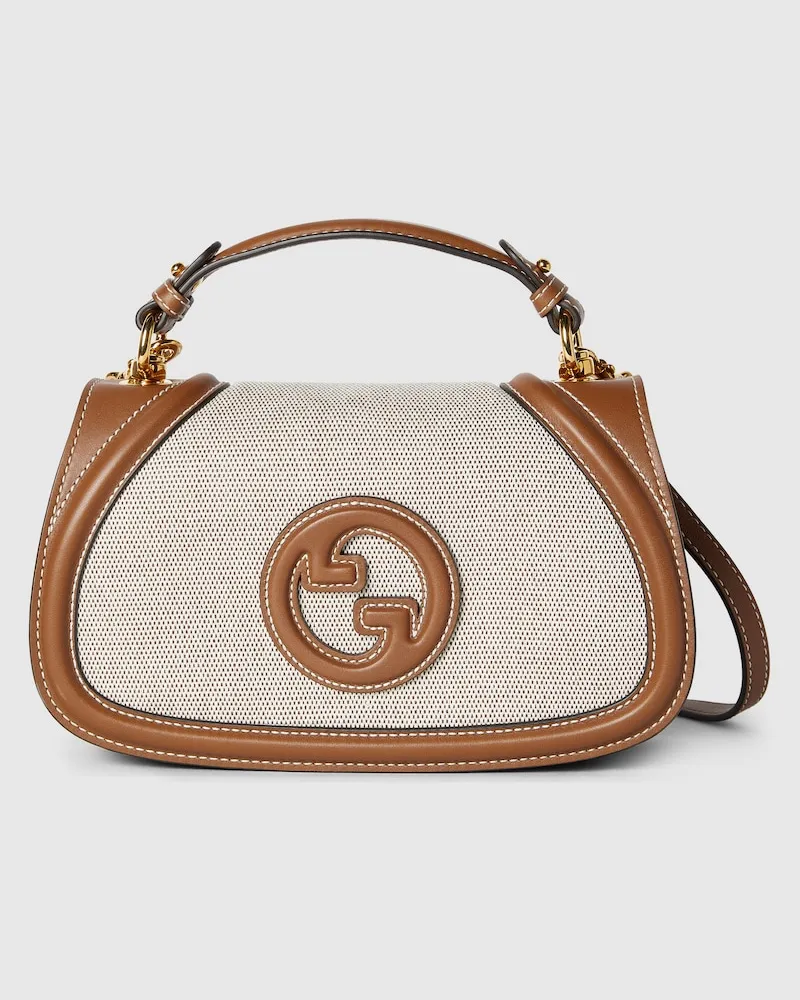 Gucci Mittelgroße Blondie Henkeltasche Braun