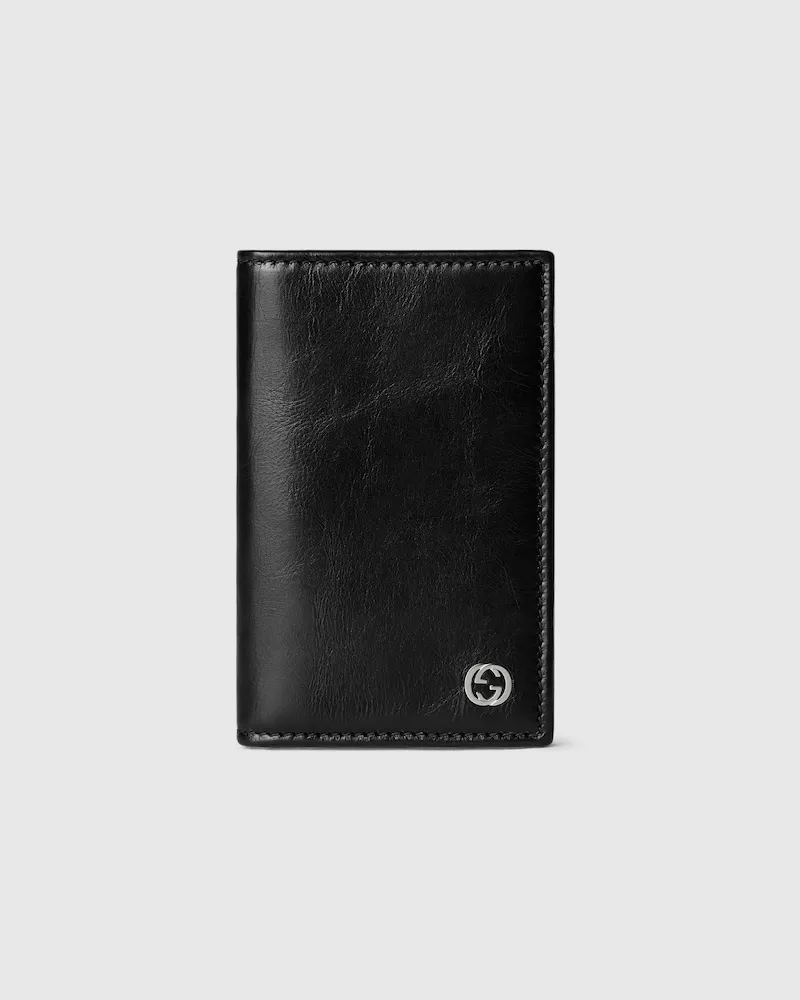 Gucci Kartenetui mit GG Schwarz