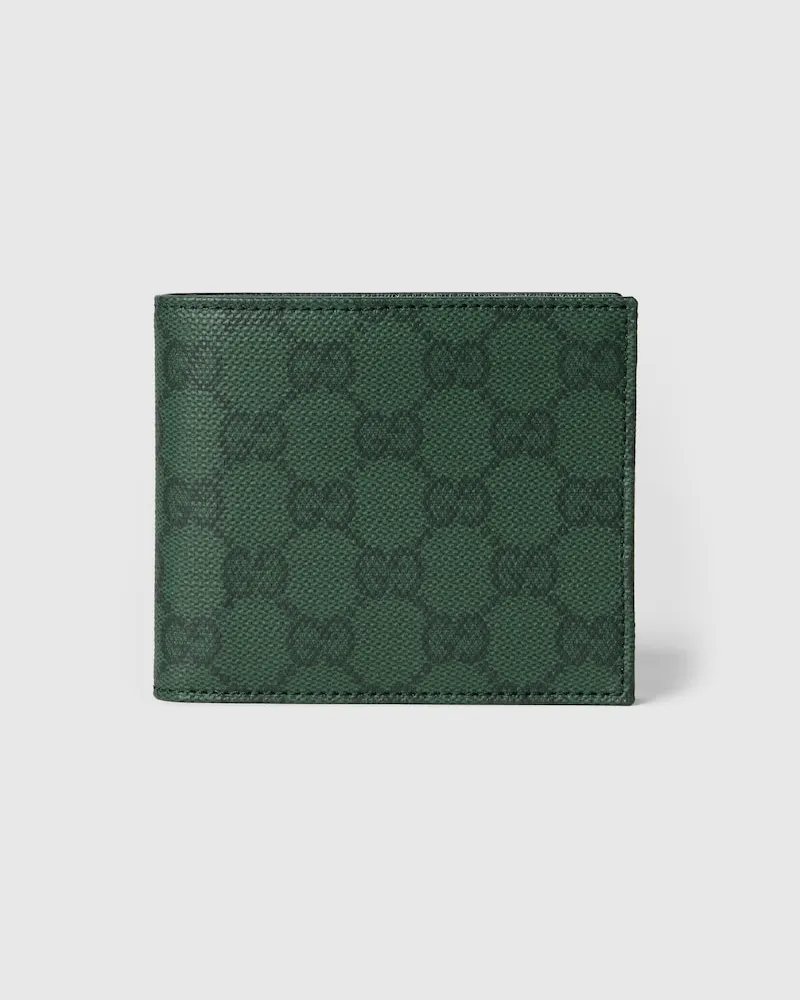 Gucci Portefeuille À Rabat Essence Classic Vert