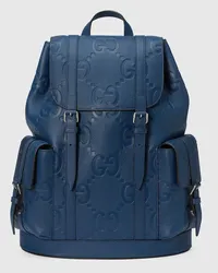 Gucci Rucksack Mit Jumbo GG Blau