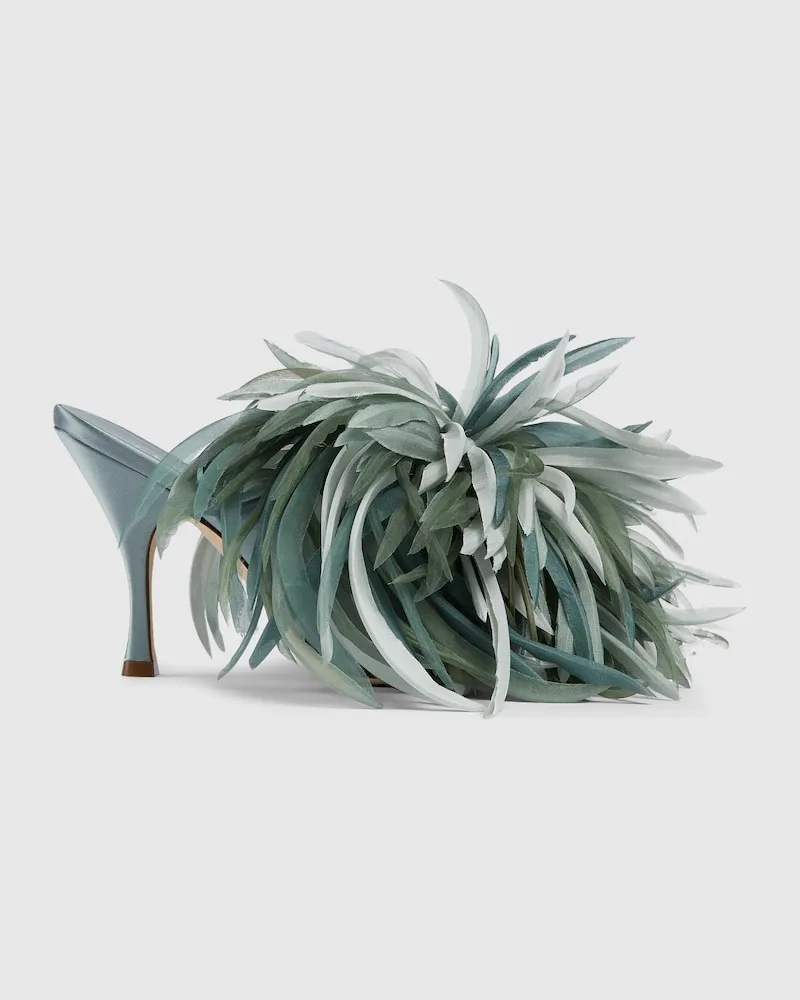 Gucci Damenpantolette, Größe Grün