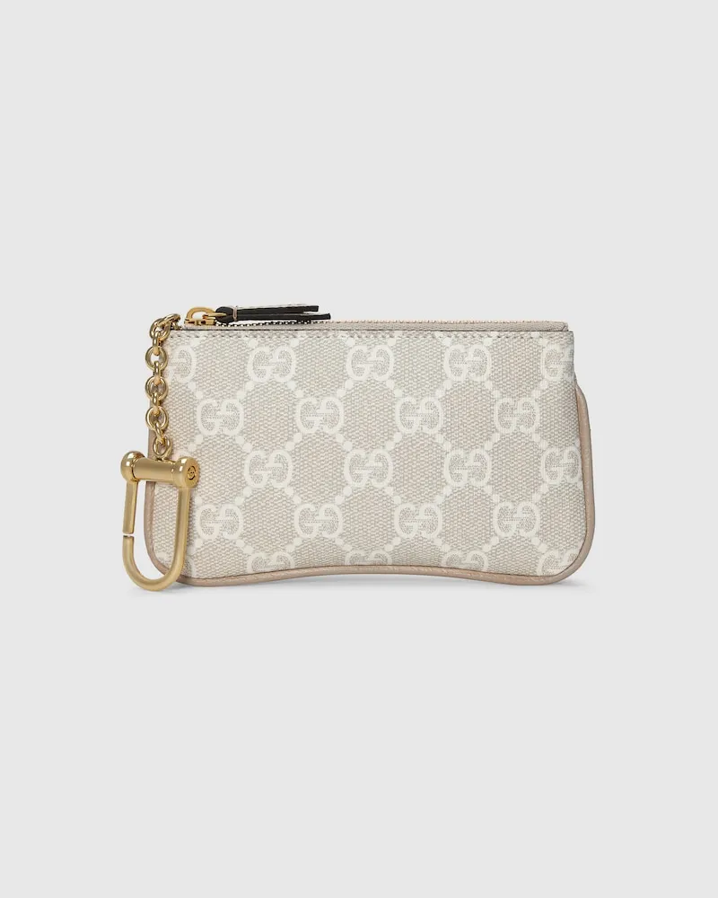 Gucci Étui À Clés Ophidia Blanc