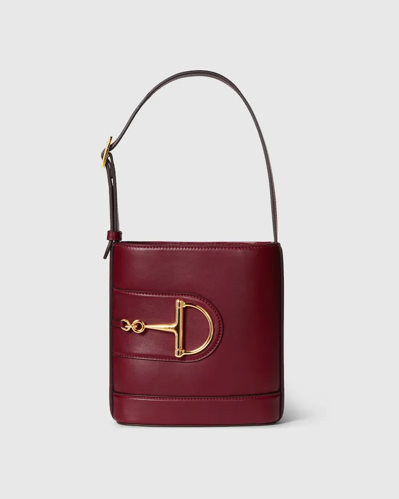 Gucci Kleine 73 Bucket Bag Bordeauxrot