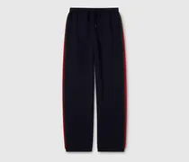 Freizeithose aus Wollstrick Mit Web, Größe