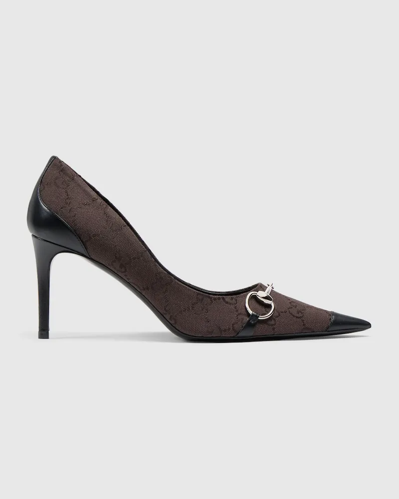 Gucci Donna Damenpumps Braun
