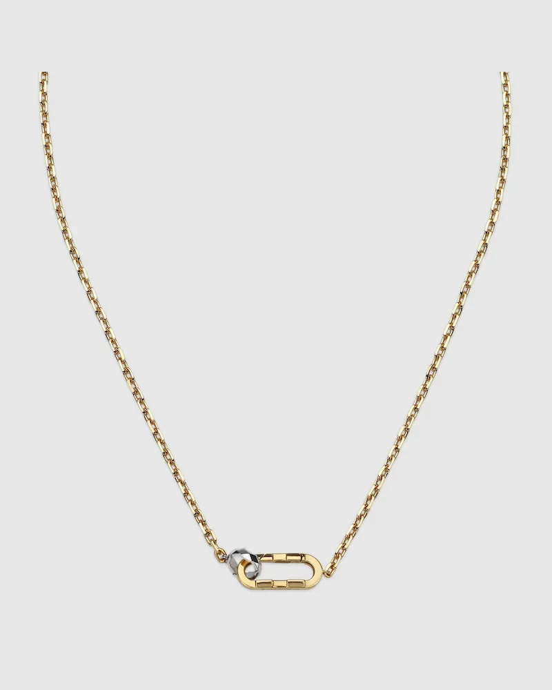 Gucci Link to Love Gliederhalskette 18 Karat Undefined