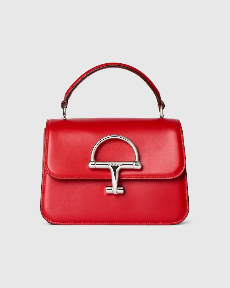 Gucci Kleine Siena Henkeltasche Rot