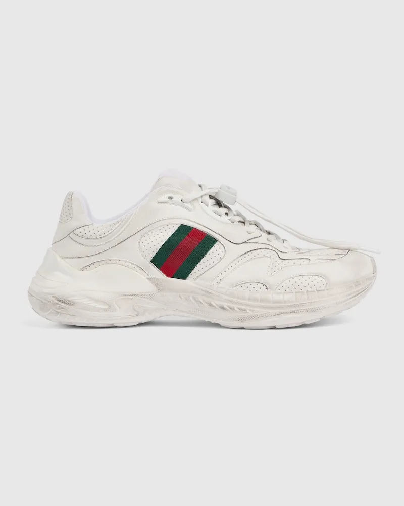 Gucci 2.0 Herrensneaker, Größe Weiß