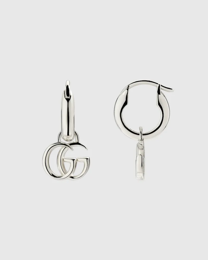 Gucci GG Marmont Creolen Silber