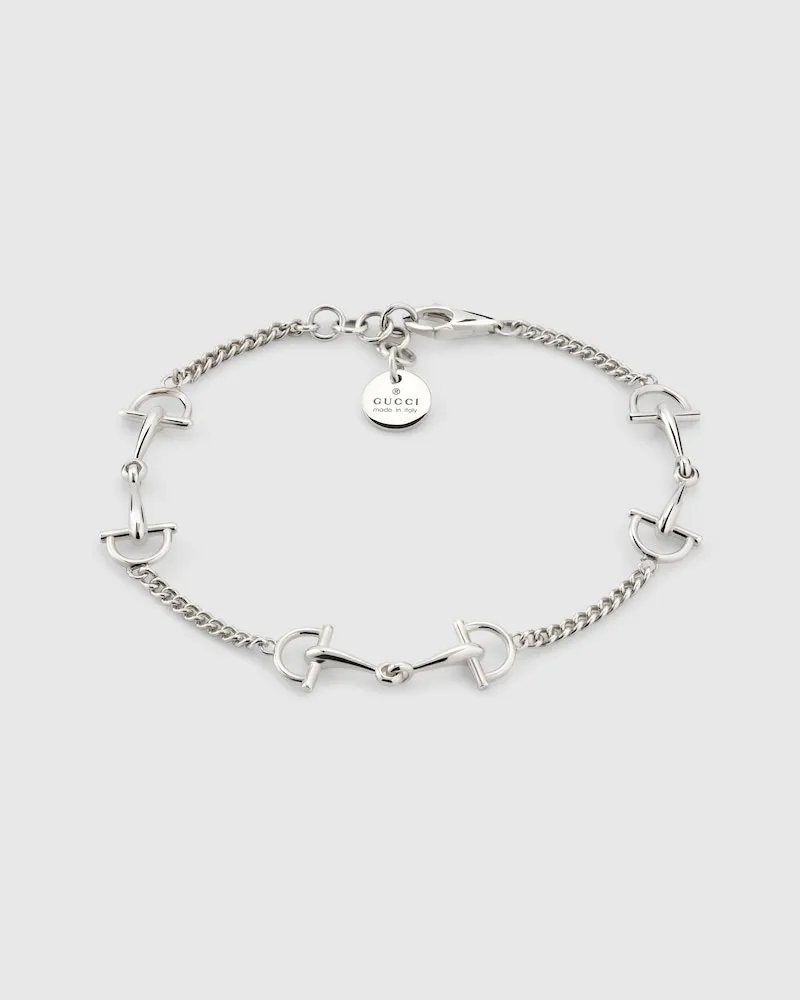 Gucci Staffa Kettenarmband Silber