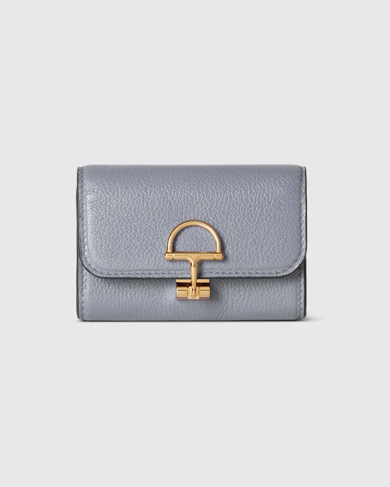 Gucci Softbit Kartenetui Grau