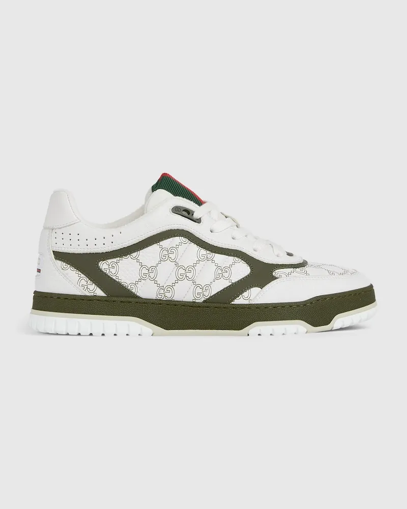 Gucci Re-Web Herrensneaker, Größe Weiß