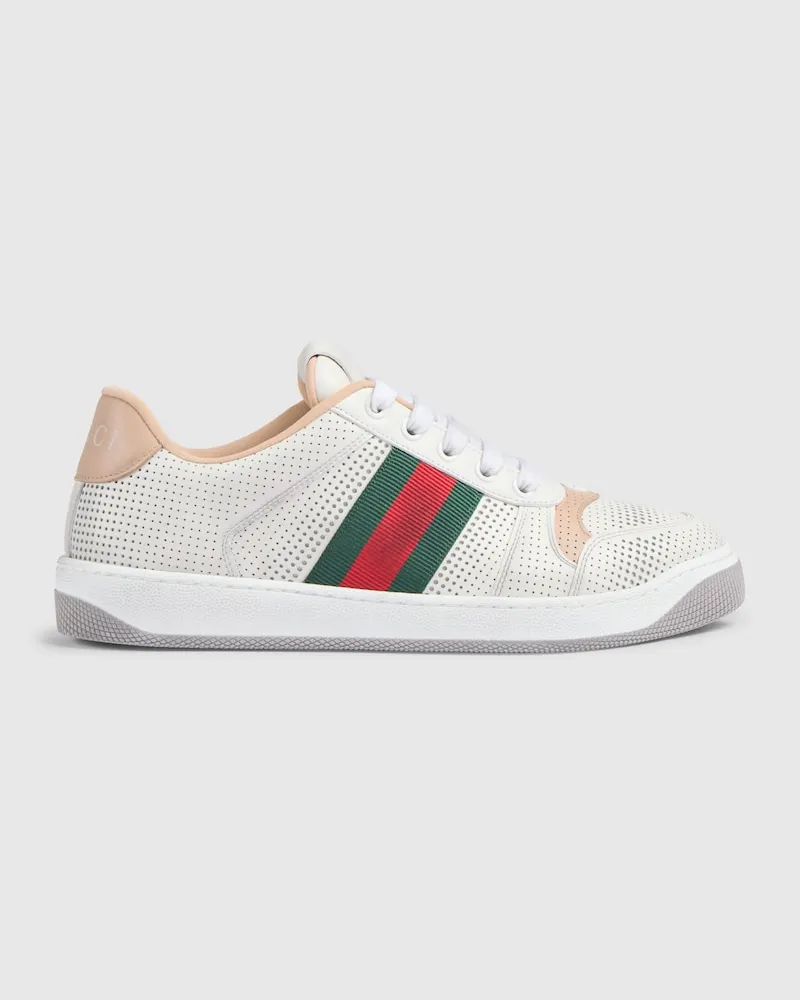 Gucci Screener Damensneaker Weiß