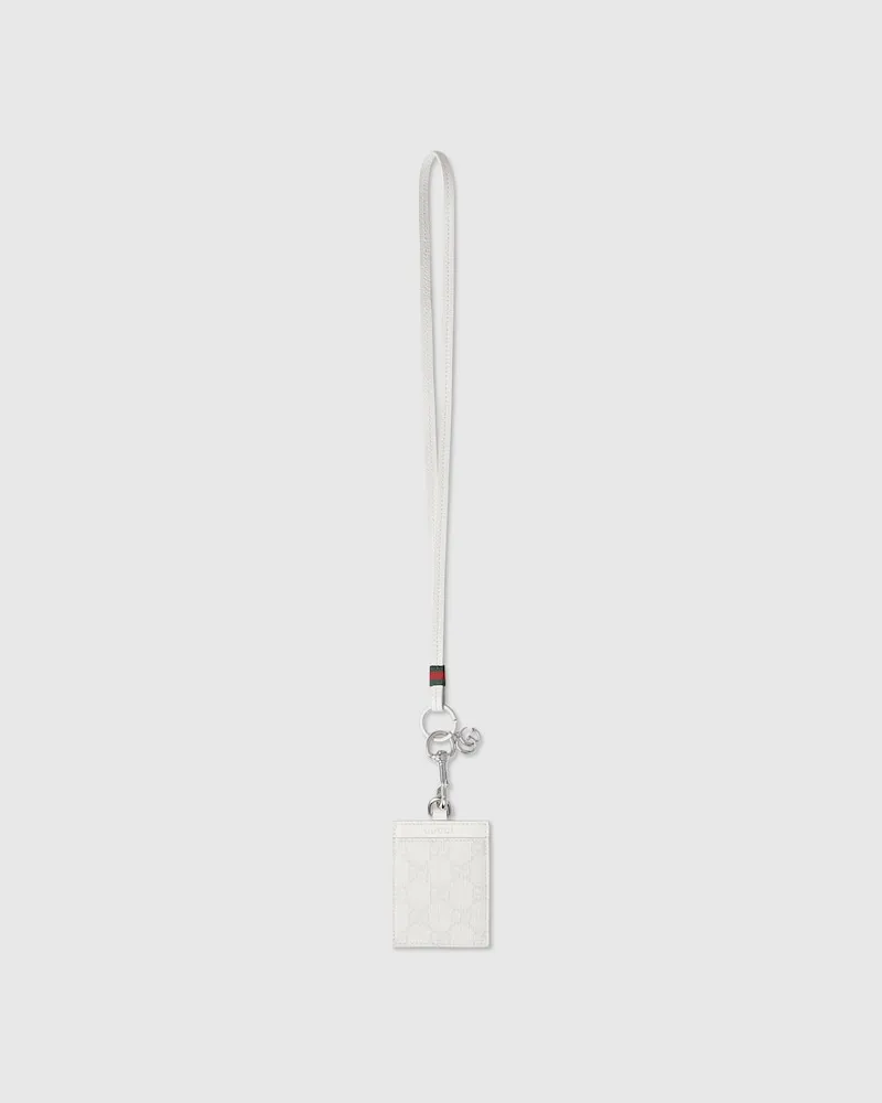 Gucci Porte-cartes GG Blanc