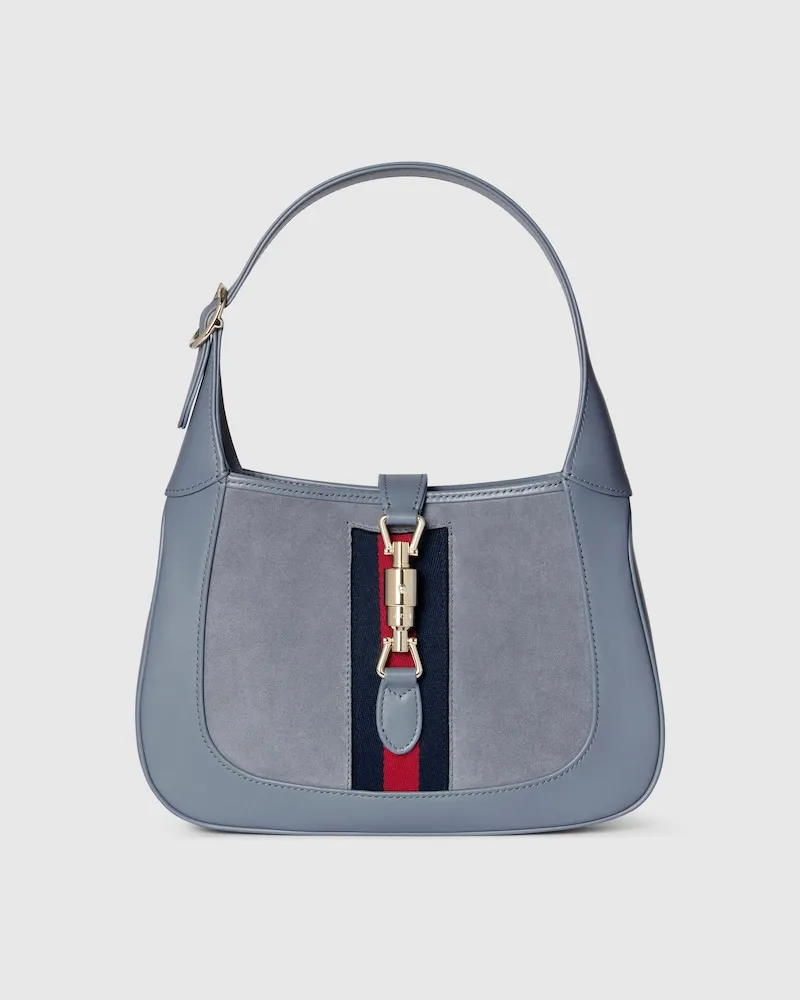Gucci Mittelgroße Jackie 1961 Tasche Grau