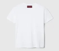 T-Shirt aus Baumwolljersey mit Stickerei, Größe