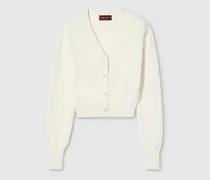 Cardigan aus Baumwolle Mit Stickerei, Größe