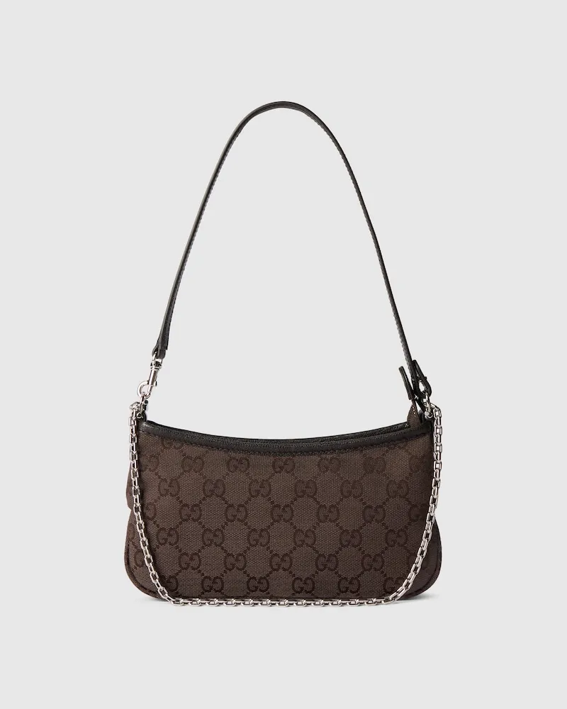 Gucci Kleine Gossip Schultertasche Beige