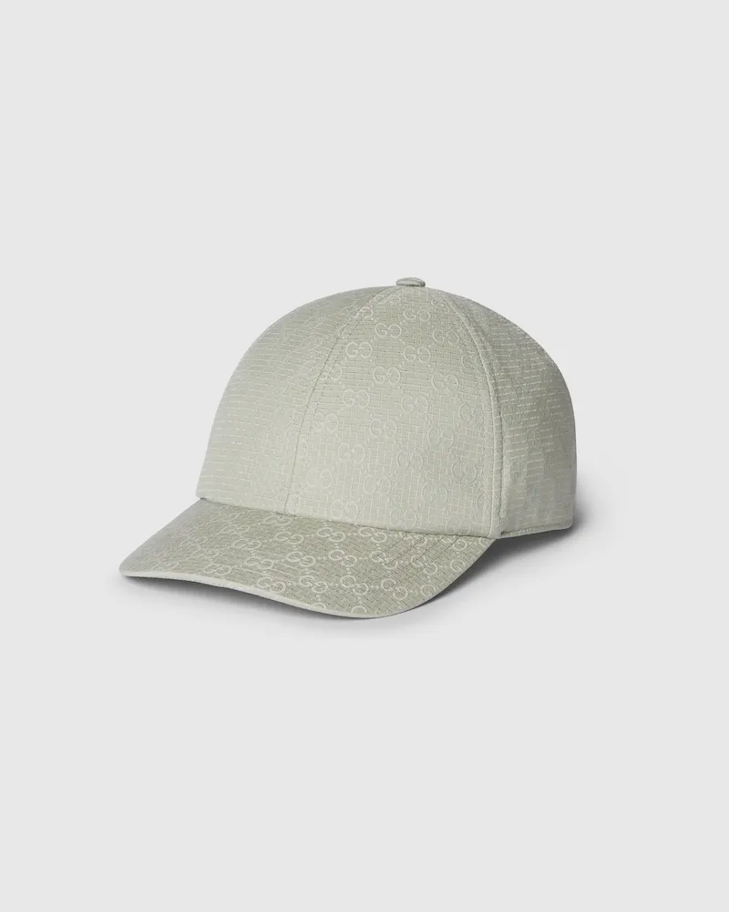 Gucci Baseballkappe Aus GG Ripstop GrüN