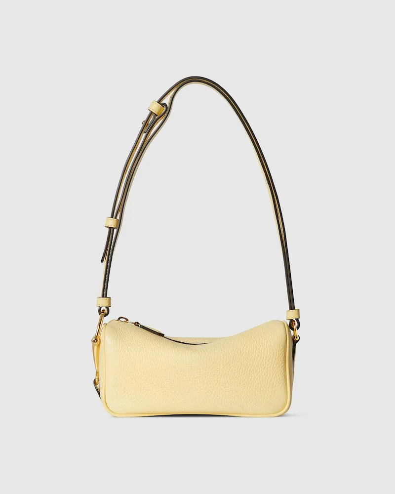 Gucci Half Horsebit Mini-Tasche Gelb