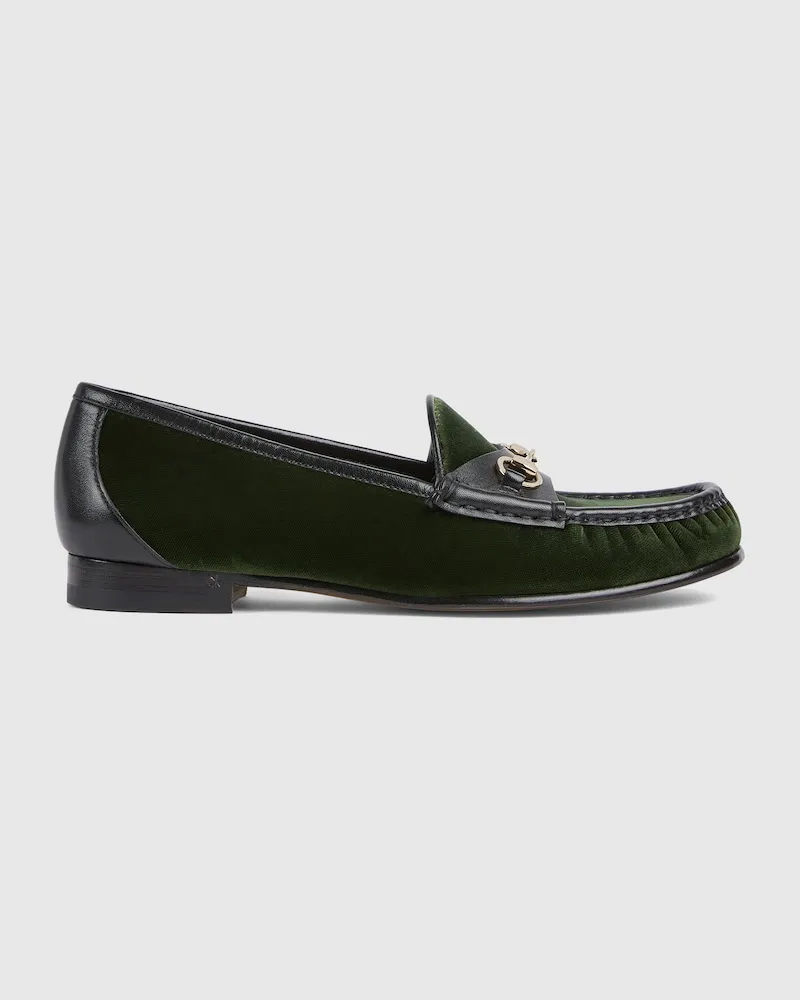 Gucci Horsebit 1953 Damenloafer, Größe Grün