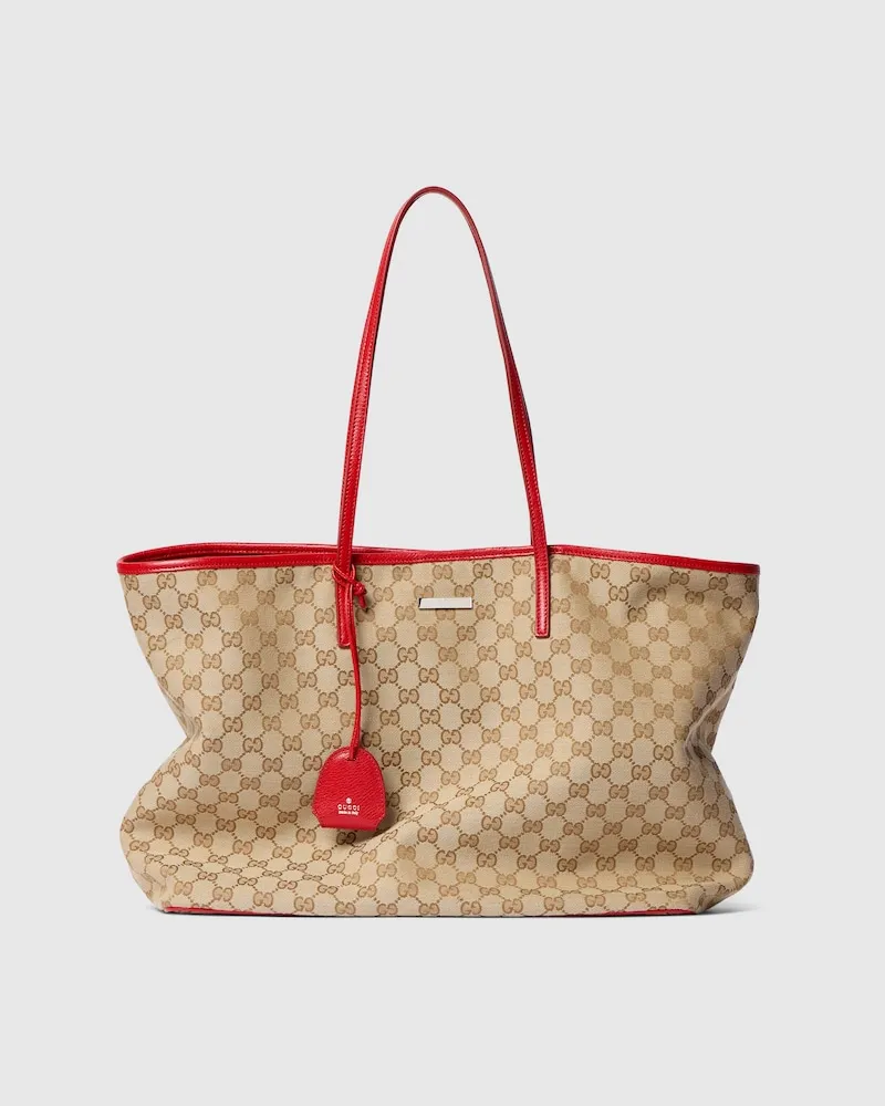 Gucci Großer Tribeca Shopper Beige