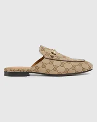 Gucci Princetown Damenslipper Beige