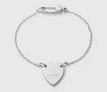 Armband Mit Herz-Anhänger Und Markenzeichen