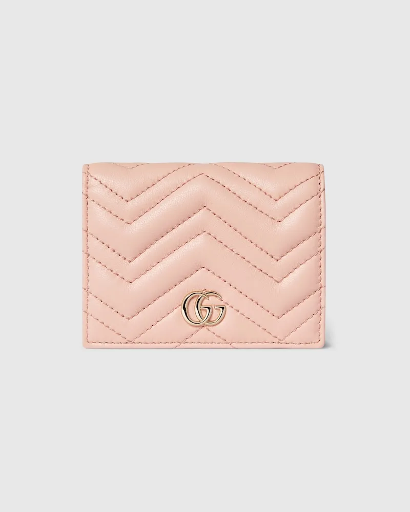 Gucci Kleine GG Marmont Brieftasche Pink