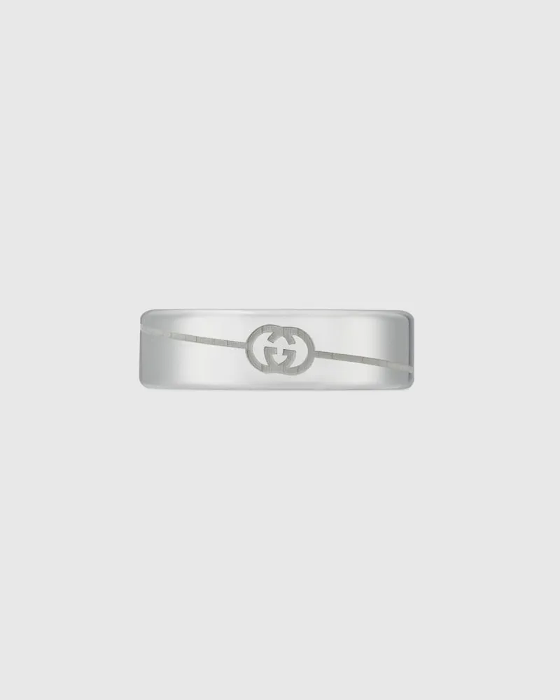 Gucci Ring Mit Diagonalem GG Undefined