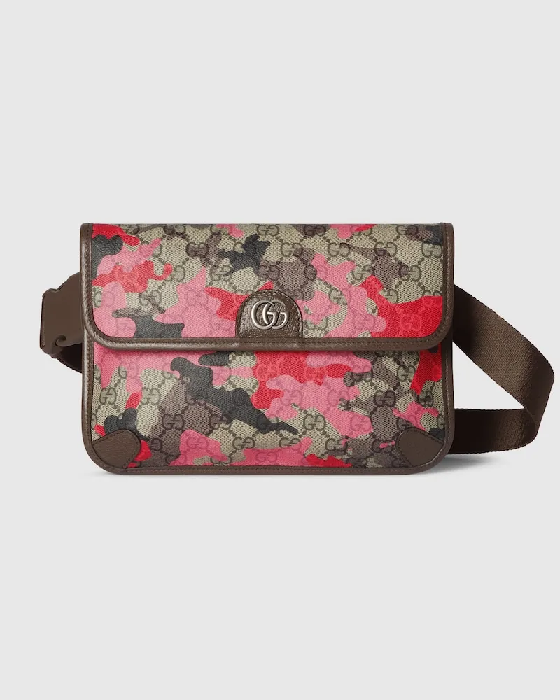 Gucci Kleine GG Gürteltasche, Größe 90 Beige