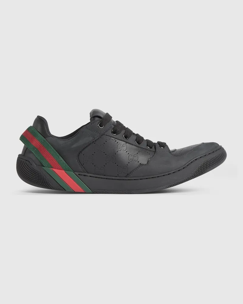 Gucci Screener Herrensneaker Schwarz