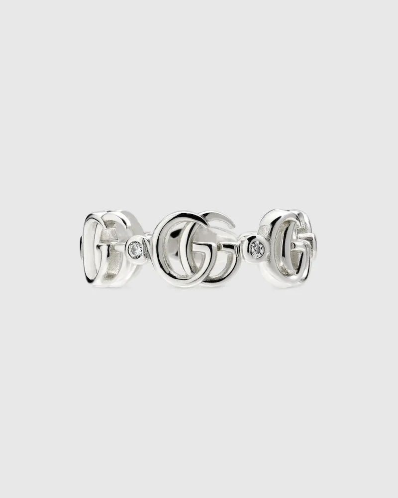 Gucci GG Marmont Ring mit Kristallen Undefined